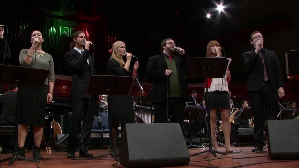 UNT Jazz Singers & One O'Clock Lab Band - Angels We Have Heard On High